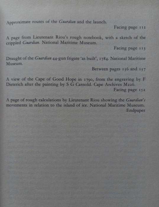 The Last Voyage of the Guardian - Lieutenant Riou, Commander 1789-1791
