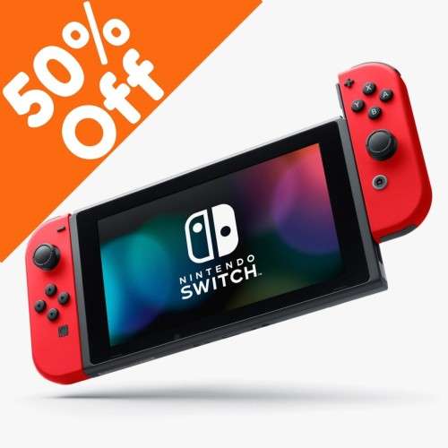 Nintendo Switch Console Red+Blu Joy Con Used
