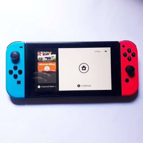 Nintendo Switch Console Red+Blu Joy Con Used