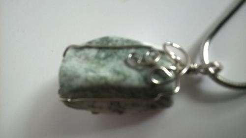 Natural Agate Stainlessteel necklace