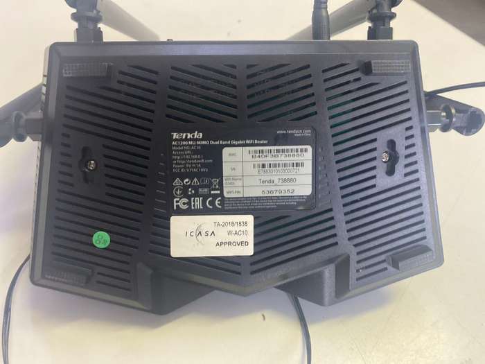 Tenda Ac1200 Dual Band Gigabit Smart WiFi Router