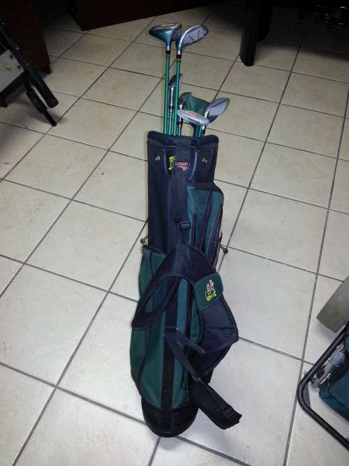 Golf Set with Bag & Cart Little Tiger Set (Collection only)