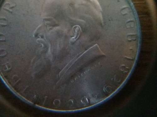1929 Austria 2 Schilling Theodor Billroth