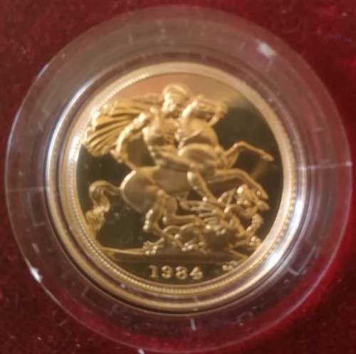 Great Britain Sovereign 1984 Proof