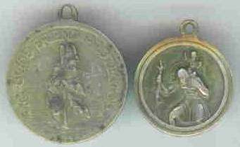 ST CHRISTOPHERS (SILVER )