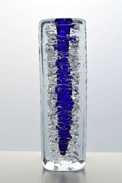 MAGNIFICENT RARE VASE/SCULPTURAL OBJECT BY FRANTISEK VIZNER (1936-2011): A UNIQUE COLLECTOR`S ITEM