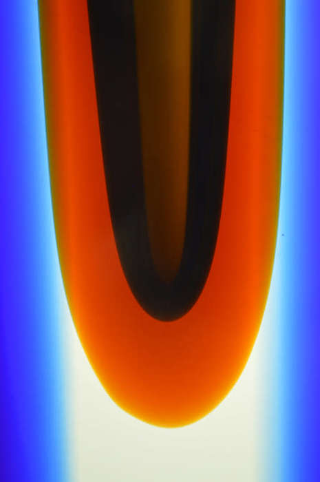 DAZZLINGLY BEAUTIFUL MODERN CZECH ART GLASS ARCHITECTURAL OBJECT, DESIGNED BY MR HLAVKA CONTEMPORARY