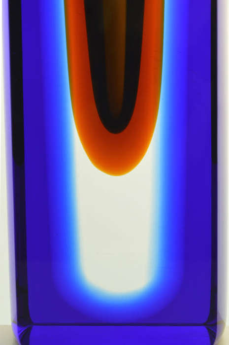 DAZZLINGLY BEAUTIFUL MODERN CZECH ART GLASS ARCHITECTURAL OBJECT, DESIGNED BY MR HLAVKA CONTEMPORARY