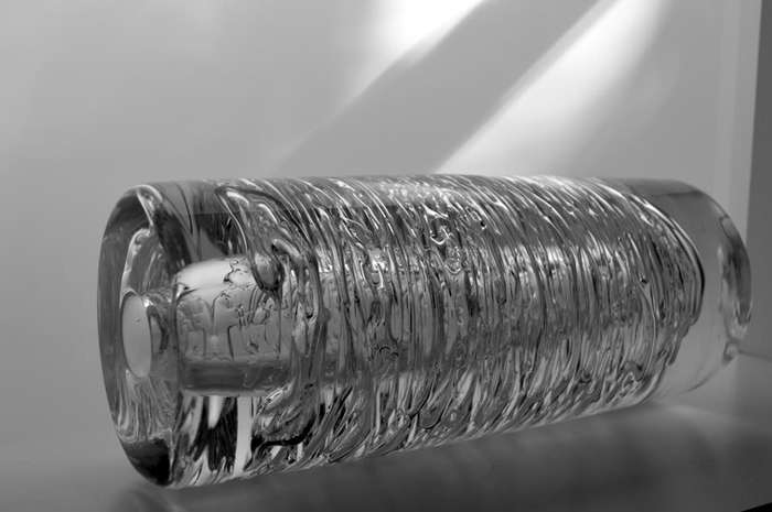 MAGNIFICENT >5KG VASE/SCULPTURAL OBJECT BY FRANTISEK VIZNER (1936-2011): A UNIQUE COLLECTOR'S ITEM