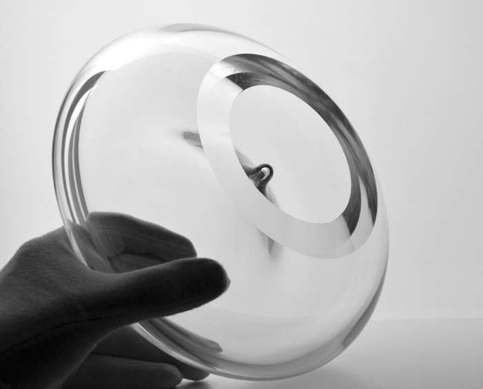 DAZZLINGLY BEAUTIFUL MODERN CZECH ART GLASS ARCHITECTURAL OBJECT, DESIGNED BY TEREZA KOVARIKOVA