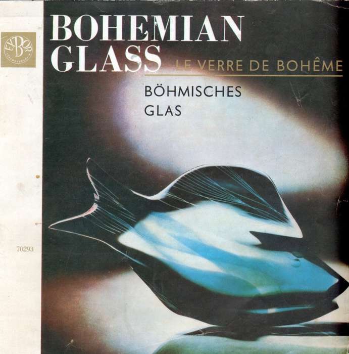 A VERY RARE CULT ITEM: EXBOR FISH GLASS SCULPTURE DESIGNED BY ROZINEK AND HONZIK IN THE 1960s
