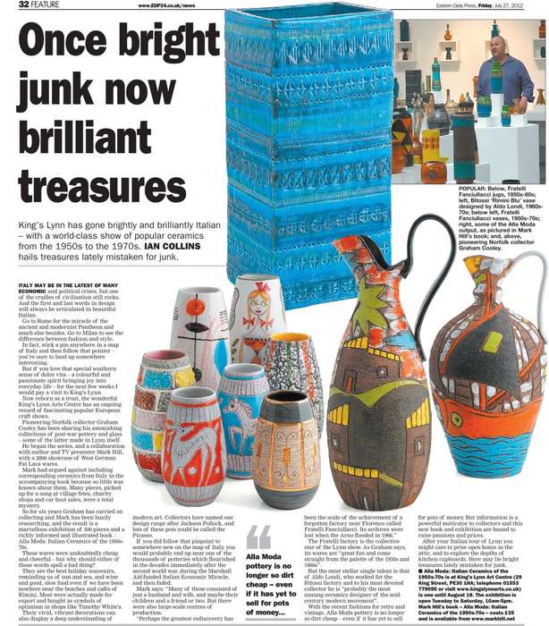 SENSATIONAL & HIGHLY COLLECTABLE RETRO `FAT LAVA` GERMAN ART POTTERY / ART CERAMICS FROM THE 1970s