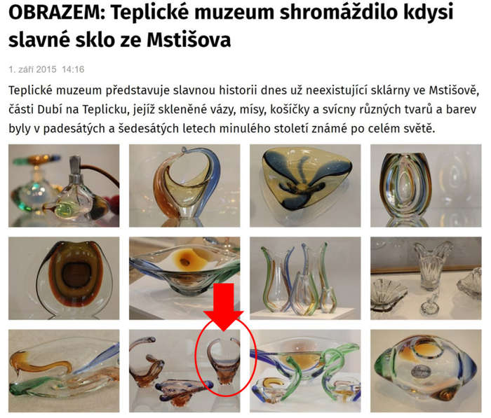 A MAGNIFICENT & MOST ELEGANT CZECH ART GLASS VASE DESIGNED BY FRANTISEK ZEMEK FOR MSTISOV