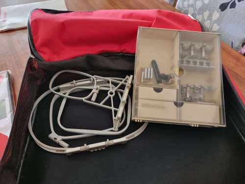 Bernina artista 185 with embroidery module and accessories