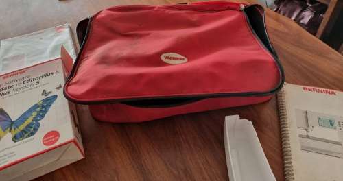 Bernina artista 185 with embroidery module and accessories