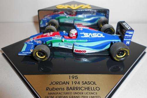 JORDAN FI SASOL SPONSERED RACE CAR 1/43 SCALE