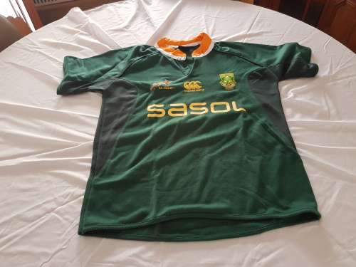 Springbok Rugby (SASOL) Jersey - Size M