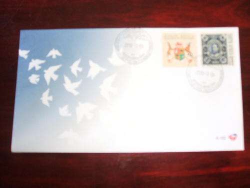 SOUTH AFRICAN COVERS - UNIQUE ITEMS - ANNIVERSARY OF FIRST UNION STAMP
