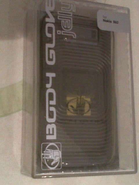 BODY GLOVE CLEAR SMOKE JELLY COVER FOR NOKIA E63