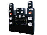 NEW BLUERAY 7.2 SANSUI HOME THEATRE AND BLUERAY PLAYER INCLUDED
