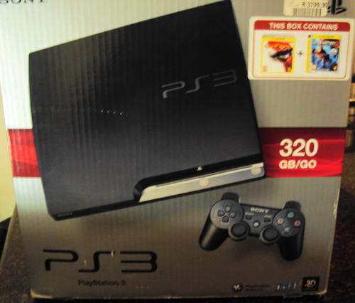 SONE PLAYSTATION 3 320 GIG WITH REMOTE IN ORIGINAL BOX