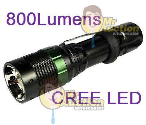800 Lumen 3 watt LED Torch -- Rechargeable