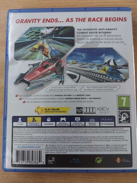 Wipeout Omega Collection - ps4