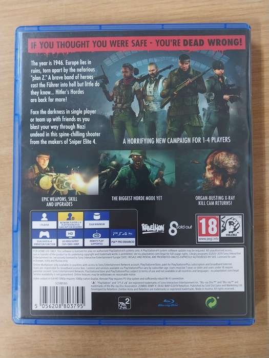 Zombie Army 4 Dead War - Ps4