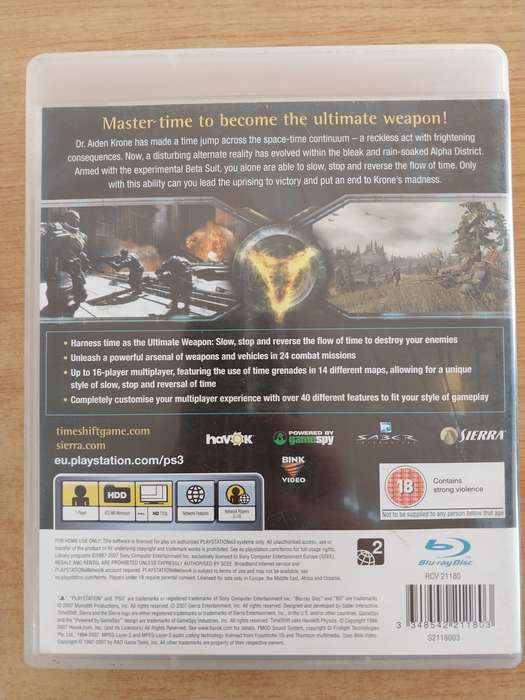 Timeshift - Ps3
