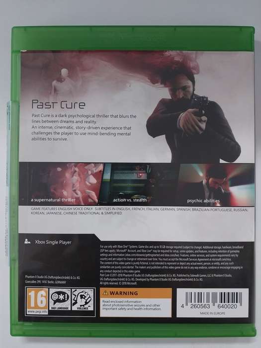Past Cure - Xbox One