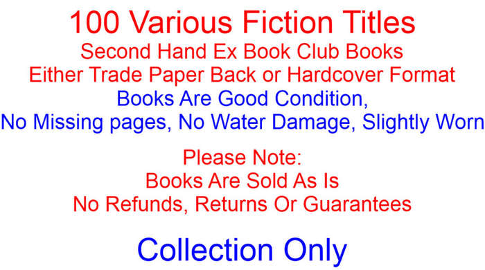 100+ Fiction Titles