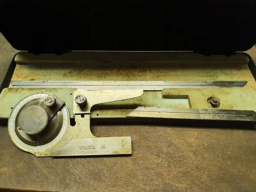 Moore and Wright Angle Protractor