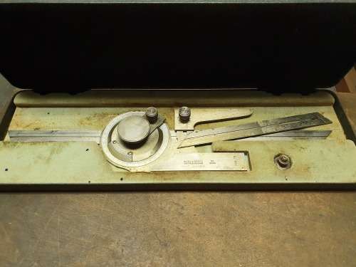 Moore and Wright Angle Protractor