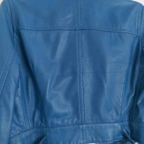 Genuine Leather Italian Lux Designer`s `Blumarine` Jacket