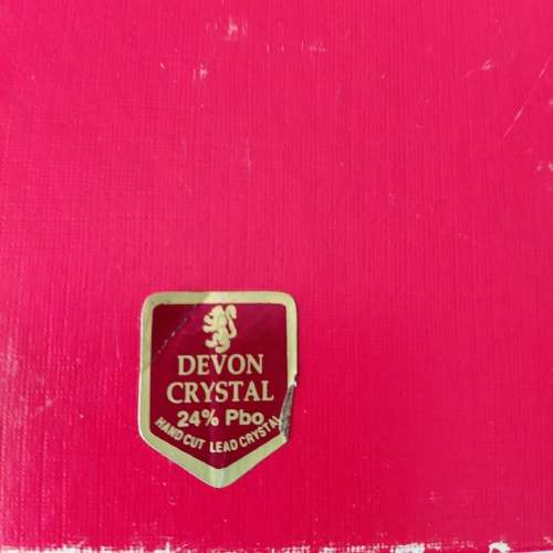 Champagne Flutes `Devon` Crystal - boxed