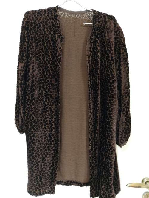 Vintage Silk Velvet Cardigan