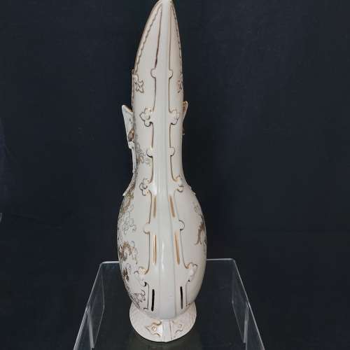 Gold Dragon Handled Porcelain Ewer