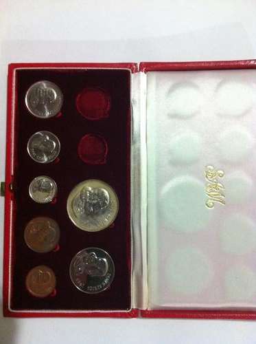 1966 SA Long Proof Coin Set "No Gold" - Low Start