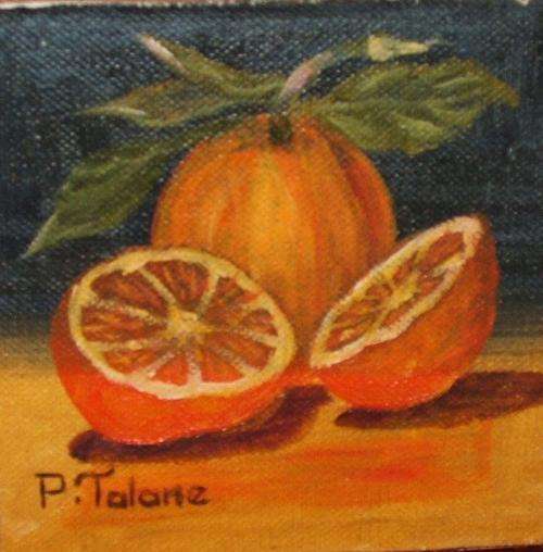Stunning Original P.Talane......oil on canvas on board.....120 x120 mm (4)