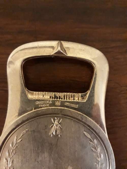 2x Genuine Christophle Bottle Openers - Made in France and Clearly Marked