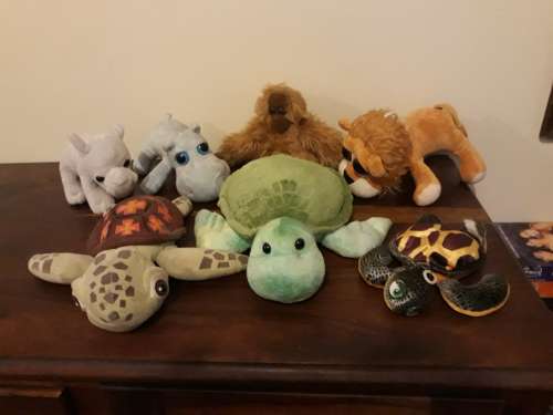 An Adorable Lot of Animal Soft Toys