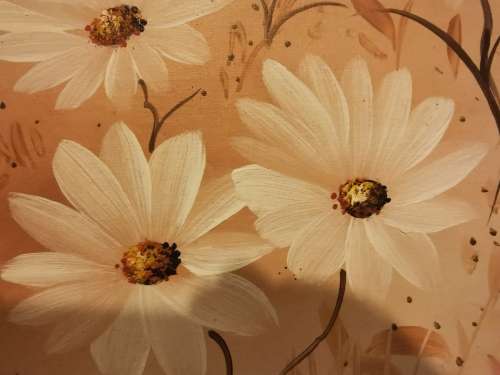 Original C Brown Painting - Lovely Brush Strokes (68x53cm)