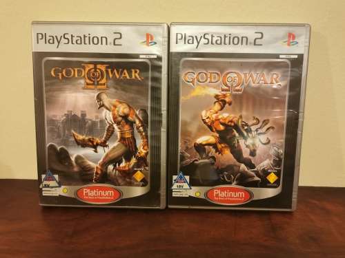 God of War 1 and 2 for PS2