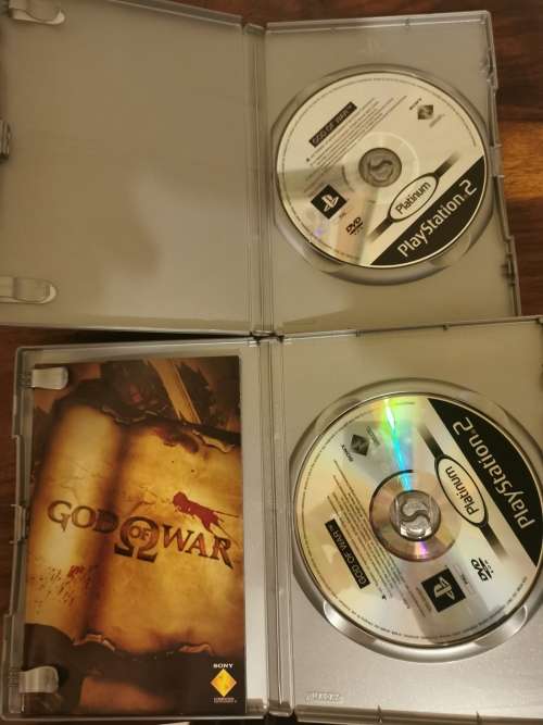 God of War 1 and 2 for PS2