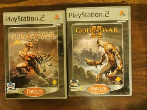 God of War 1 and 2 for PS2