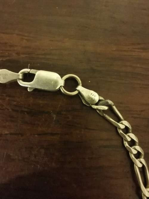 Solid Sterling Silver Pair of Necklaces 37 Grams