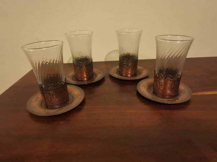 Stunning Vintage Irish Coffee Quartet