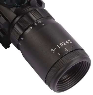 M9 3-10x42 Reticle Sight Rifle Scope
