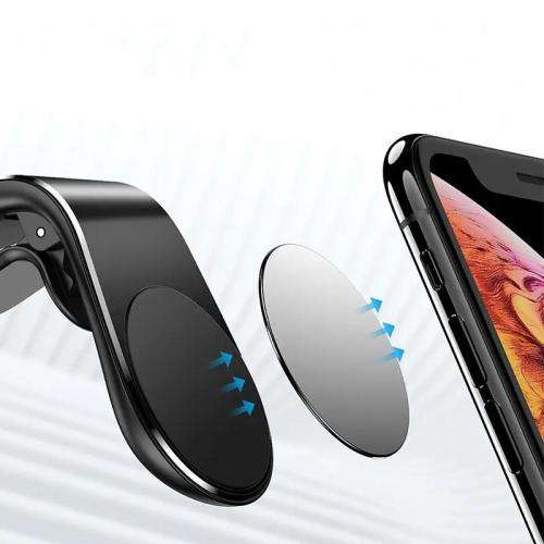 360 Degree Mount Universal Metal Magnetic Phone Holder For Car