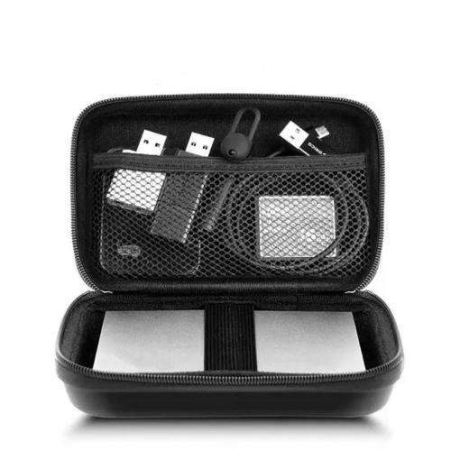 Eva Case Headphone Pack 2.5 ` Hard Disk Box Storage Box Data Cable Storage Eva Storage Bag